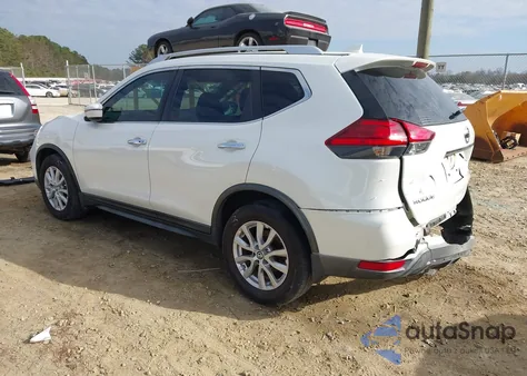 2017 Nissan Rogue Sv из США, поврежденный, VIN KNMAT2MT8HP571461